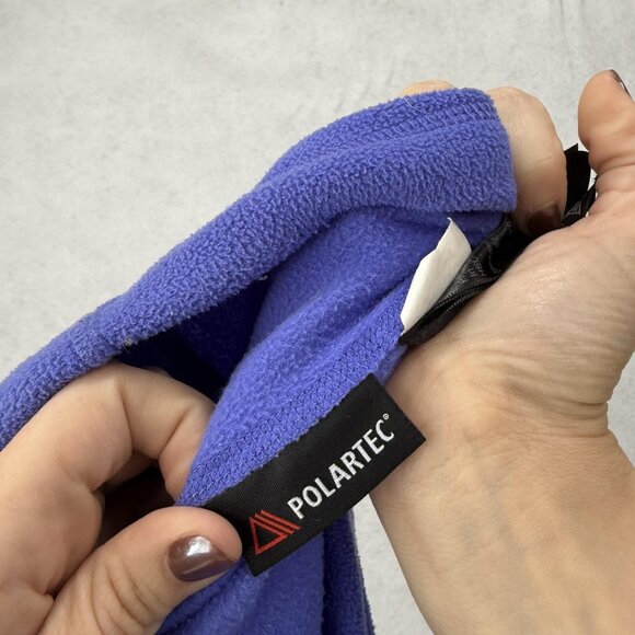 Marmot Jacket Womens XS Purple Polartec Fleece Full Zip Pockets Outdoor D8290 - Picture 14 of 15